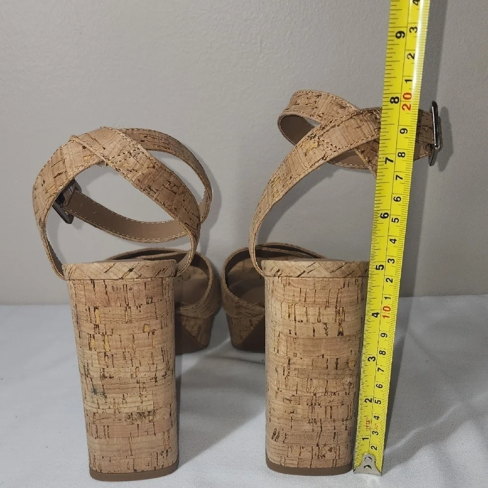 Abound Tenille Platform Sandal In Natural Cork